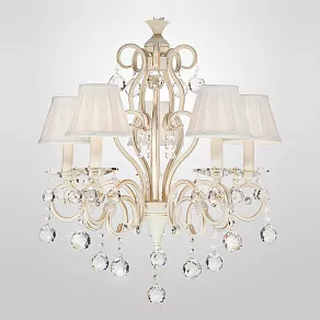 Подвесная люстра Eurosvet Ivin 12075/5 белый Strotskis