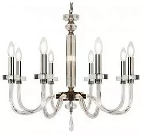 Подвесная люстра iLamp Vibe P9474-8 Nickel