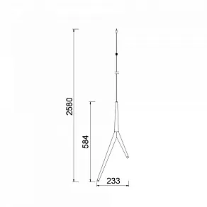 Подвесной светильник Mantra Arrecife 9229