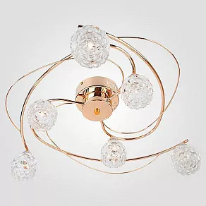 Потолочная люстра Eurosvet Madlen 80103/6 золото