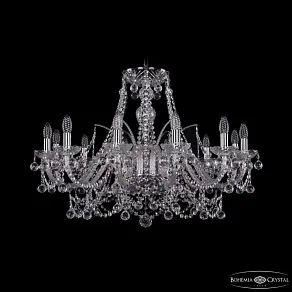 Подвесная люстра Bohemia Ivele Crystal 1411 1411/12/300 Ni Balls