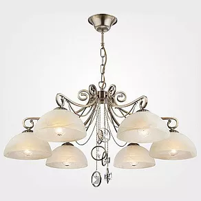 Подвесная люстра Eurosvet 60062 60062/6 античная бронза