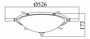Накладной светильник Maytoni Frigate ARM624-03-W