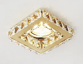 Встраиваемый светильник Ambrella Crystal K110 K110 CL/G