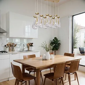 Подвесная люстра DeMarkt Крайс 14 657013909