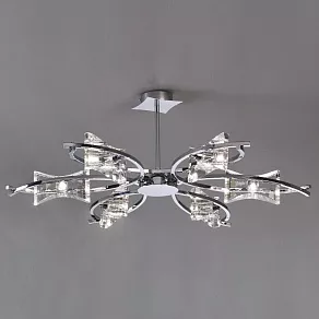 Люстра на штанге Mantra Krom Cromo 0885