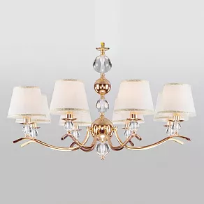 Подвесная люстра Eurosvet Sortino 60097/8 золото