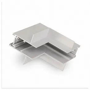 Соединитель угловой внутренний для треков встраиваемых AM-Group  MAGNET AM402 LL-20С90° ВНУТРЕННИЙ WH