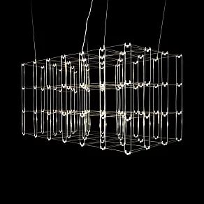 Подвесная люстра O-LUCE Cosmic Glass ячейка 20*20 см 11787611-2