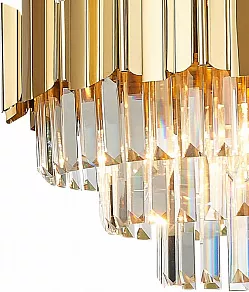 Подвесная люстра Natali Kovaltseva Ruby RUBY 81442/8C GOLD