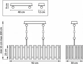 Подвесной светильник Lightstar Agave 712164