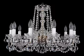 Подвесная люстра Bohemia Ivele Crystal 1402 1402/10/240/Pa/Balls