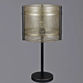 Настольная лампа декоративная ILLUMICO  IL1003-1T-05 BK GD