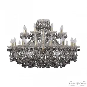 Подвесная люстра Bohemia Ivele Crystal 1409 1409/16+8/360 G R731