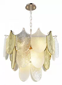 Подвесная люстра Natali Kovaltseva FAVORIT FAVORIT 91005/8C GOLD WHITE
