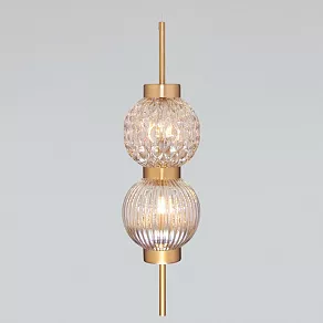 Подвесной светильник Eurosvet Plaza 50186/2 латунь