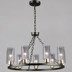 Подвесная люстра Reluce 3637 03637-0.4-09 BK+COP