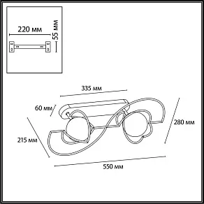 Бра Odeon Light L-VISION 7195/6WL