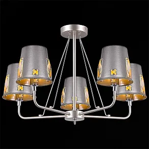 Люстра на штанге ILLUMICO  IL9407-5PSQ-29 CHS CR