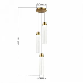 Подвесной светильник ST-Luce Champagne SL6236.303.03