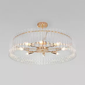 Люстра на штанге Bogate's Flamel 373/8 Smart золото
