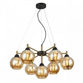 Подвесная люстра Imex MD.9056 MD.9056-7-P-BK+COP