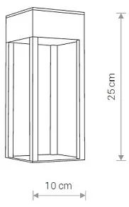 Накладной светильник Nowodvorski Structure Led 8146