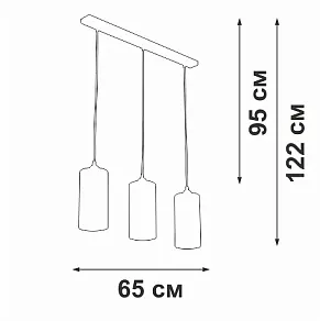 Подвесной светильник Vitaluce V2732 V2732-1/3S