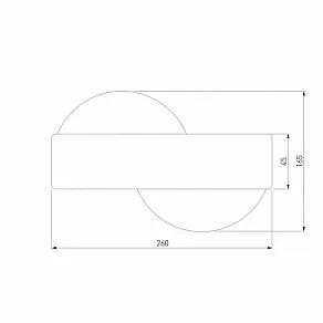 Накладной светильник Eurosvet Bona 40143/1 LED белый 11W