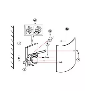 Накладной светильник Globo Maverick 40491-1W