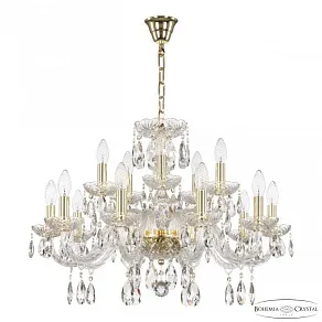 Подвесная люстра Bohemia Ivele Crystal 117 117/10+5/240 G