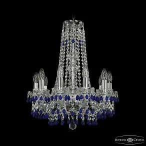 Подвесная люстра Bohemia Ivele Crystal 1410 1410/10/160/h-60 Ni V3001