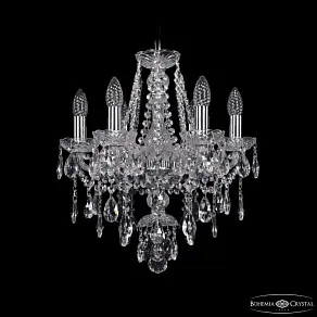 Подвесная люстра Bohemia Ivele Crystal 1415 1415/6/141 Ni