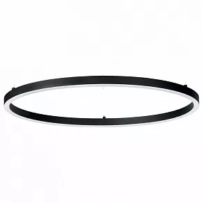 Подвесной светильник Ideal Lux Oracle ORACLE SLIM D70 ROUND BK 3000K