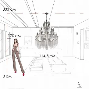 Подвесная люстра Loft it Wonderland 10405/24