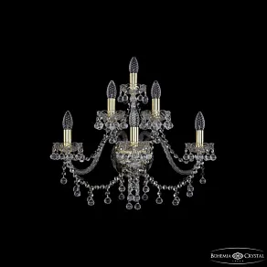 Бра Bohemia Ivele Crystal 1409 1409B/3+2+1/240 G