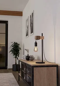 Настольная лампа декоративная Eglo ПРОМО TOWNSHEND 43515