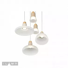 Подвесной светильник iLamp Puro AP9006-5 WH