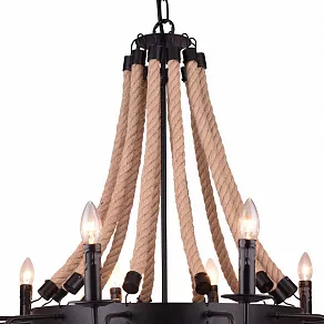 Подвесная люстра Arte Lamp Marsiglia A8956LM-12BK