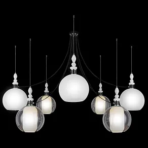 Подвесная люстра 33 идеи M66TW PND182.07.17CH.003BL-M66TW