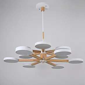 Люстра на штанге Imperiumloft TURNA White TURNA-DBL01