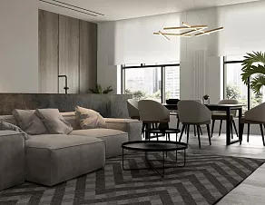 Подвесная люстра Maytoni Line MOD016PL-L75MG3K