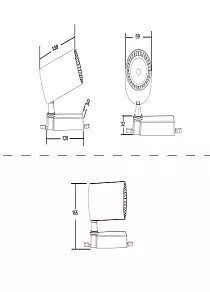 Светильник на штанге Maytoni Vuoro TR003-1-17W4K-W