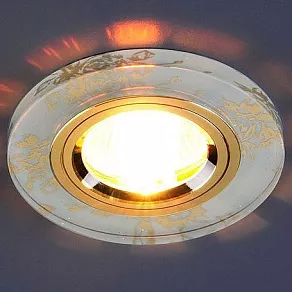 Встраиваемый светильник Elektrostandard 8561/6 MR16 WH/GD 8561/6 MR16 WH/GD