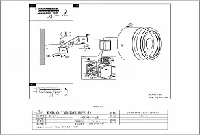 Накладной светильник Eglo ПРОМО Biosga 97148