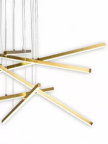 Подвесная люстра Natali Kovaltseva LED LAMPS 81103 LED LAMPS 81103/6C BRASS