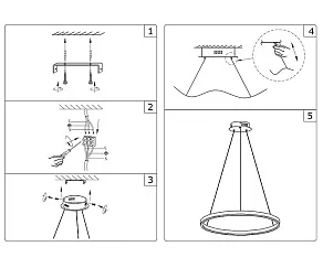 Подвесной светильник Kink Light Тор 08214,19A(3000K)