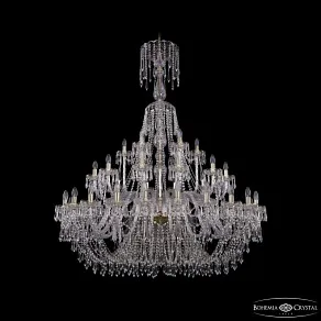 Подвесная люстра Bohemia Ivele Crystal 1403 1403/24+12+6/530/XL-170 G