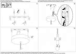 Подвесной светильник Ideal Lux Plumber PLUMBER SP1 VINTAGE