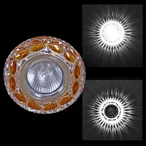 Встраиваемый светильник Reluce  00757-9.0-001CN MR16+LED3W CL+TEA
